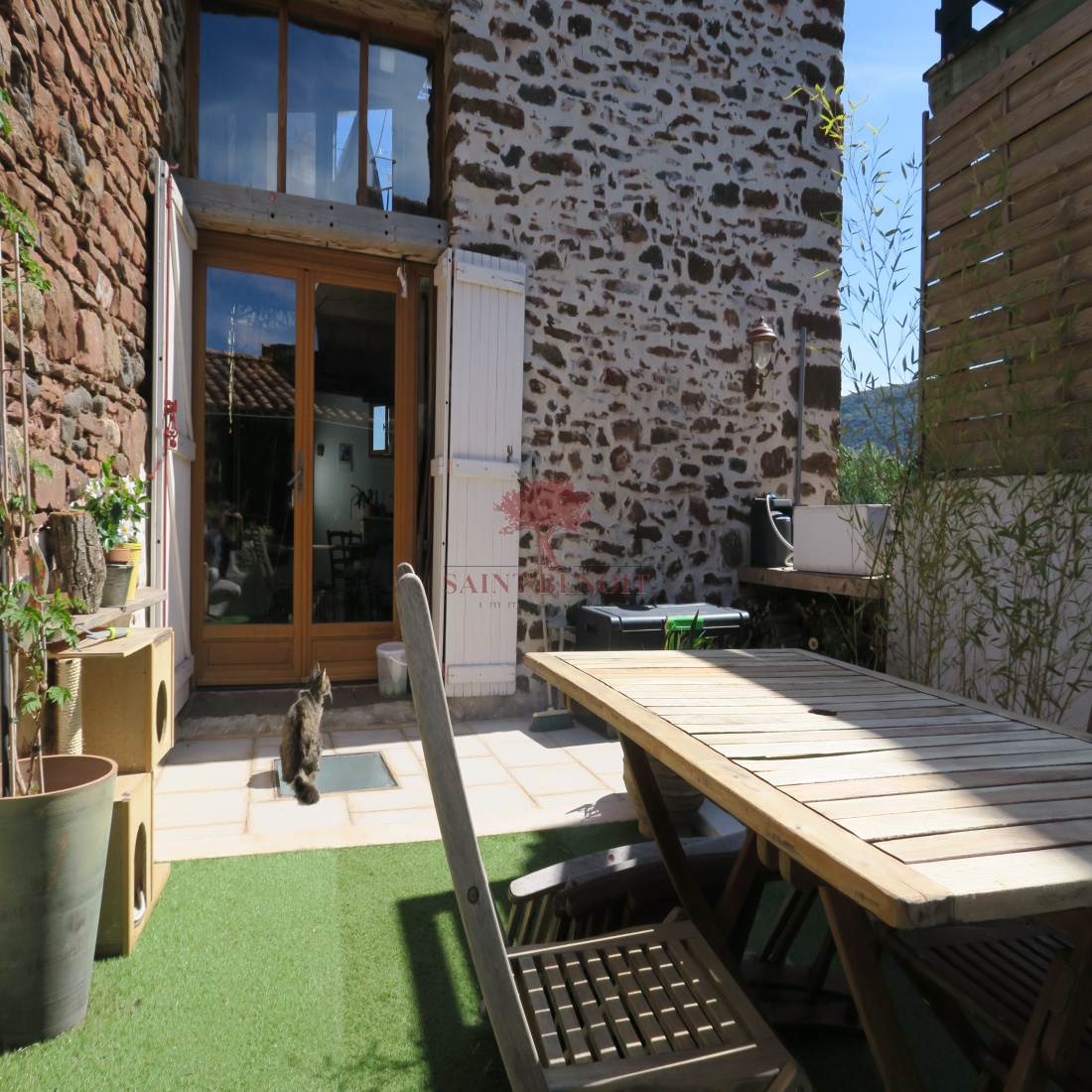 vente LAC DU SALAGOU MAISON DE VILLAGE A VENDRE Saint Benoît Immobilier